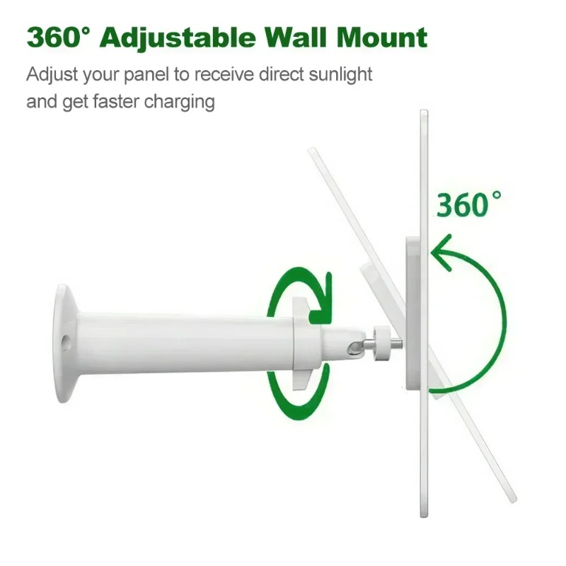 9.8ft Extension Cord Solar Cha - Garden Camera review and price
