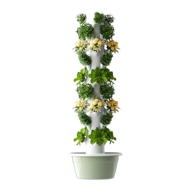 Vertical hydroponic tower for  - Hydroponic Tower review and price