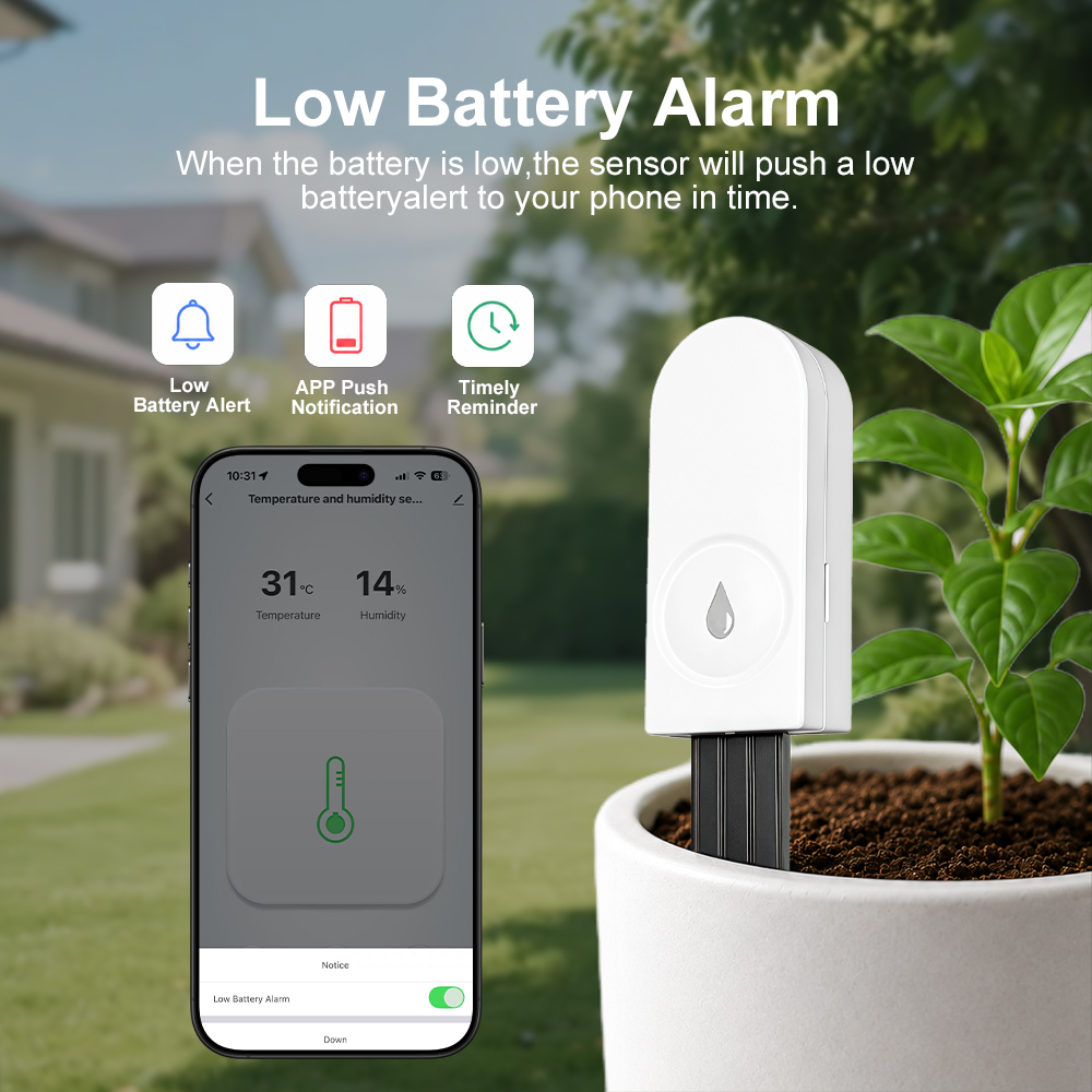 Zigbee 3.0 Soil Moisture Senso - Smart Garden System review and price