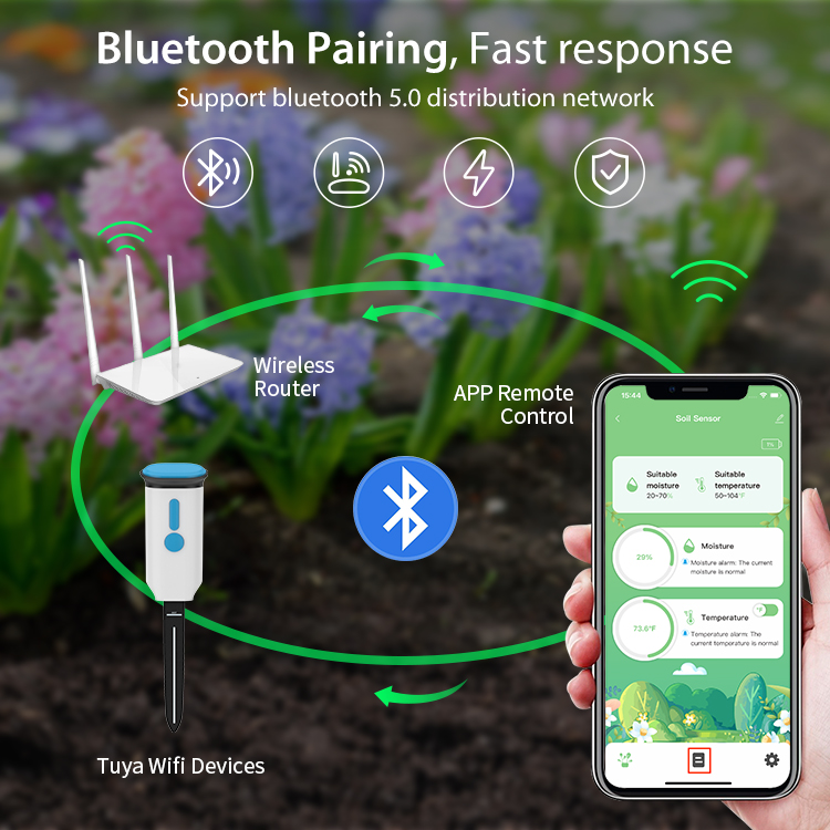 Tuya Smart Soil Moisture Senso - Plant Sensor review and price