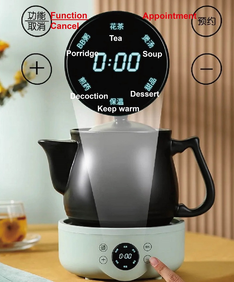 1.8L Home Smart Split Ceramic  - Smart Pot review and price