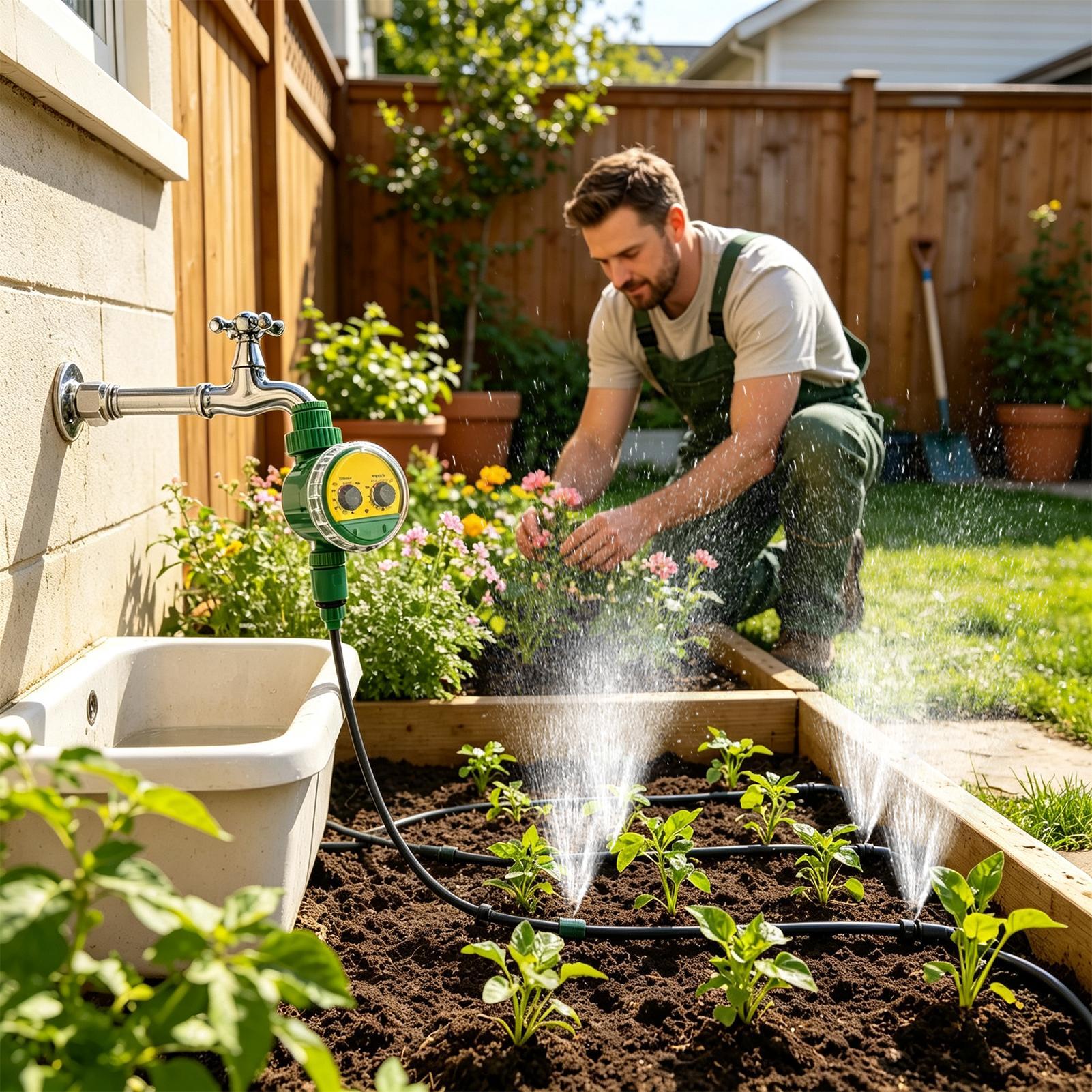 Sprinkler Timer For Garden Hos - Automatic Watering review and price