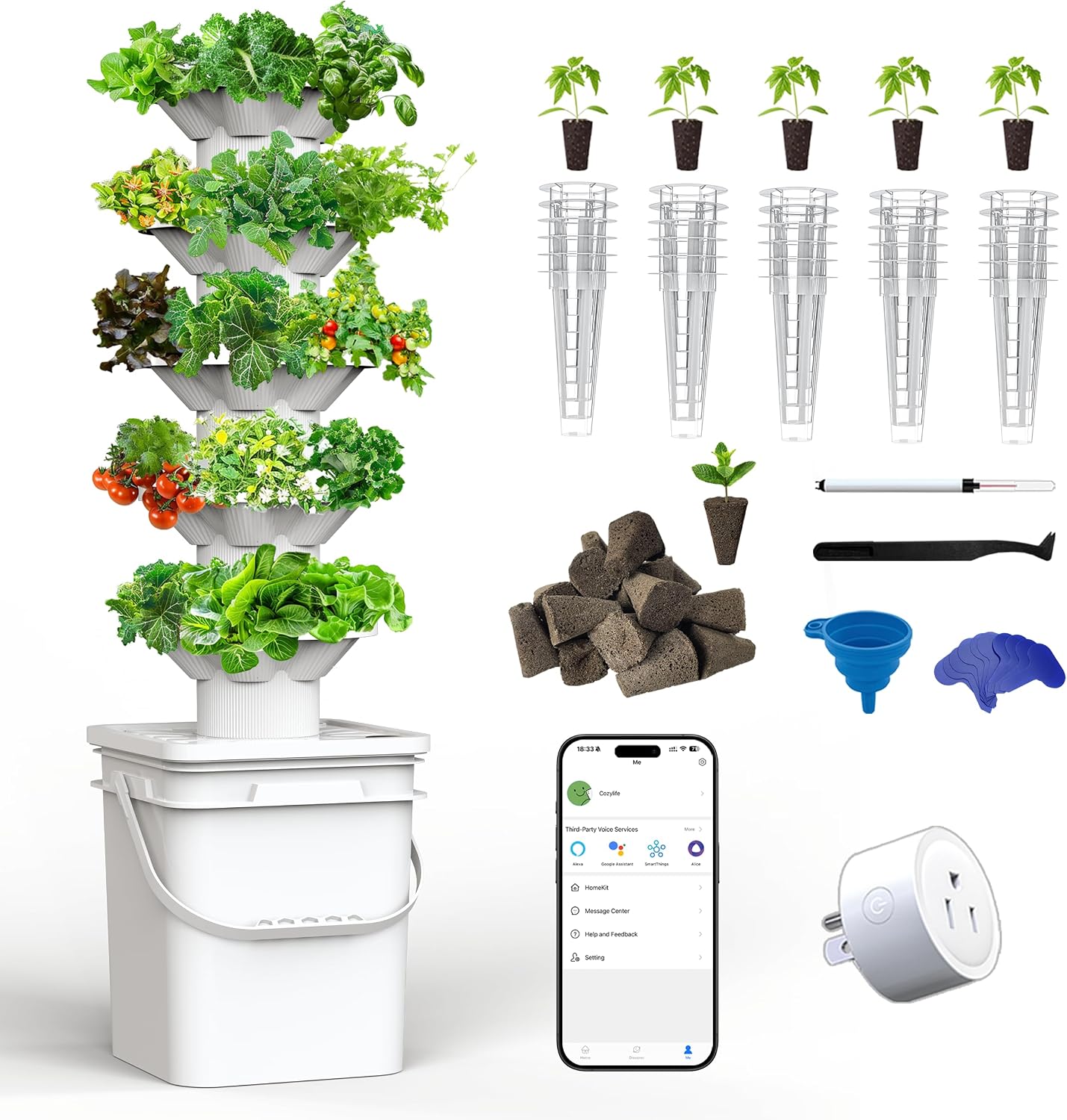 Hydroponics Growing System Kit - Indoor Garden Kit review and price