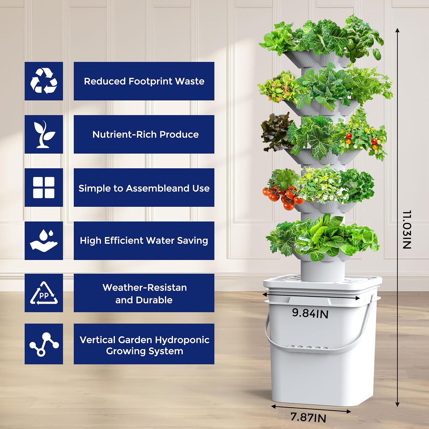 Hydroponics Growing System Kit - Indoor Garden Kit review and price