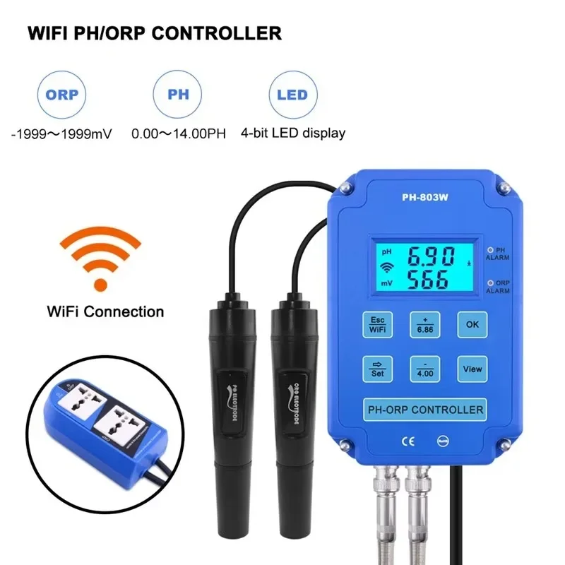 PH-803 Digital 2&1 PH ORP Redo - Plant Monitor review and price
