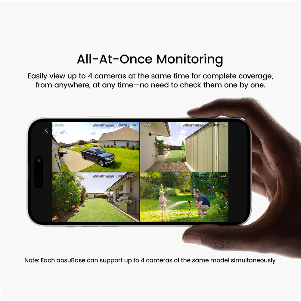 AOSU 5MP Solar Camera System O - Garden Camera review and price