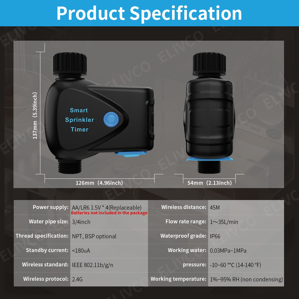 Tuya WiFi Smart Water Device w - Smart Garden System review and price