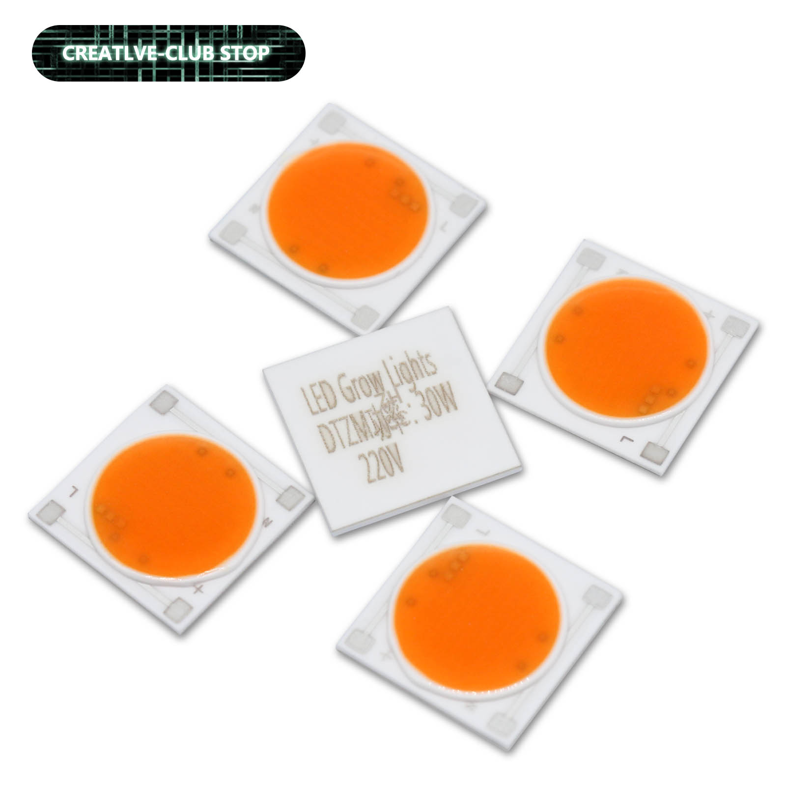 5pcs Ceramics Base LED COB Chi - Plant Grow Light Full Spectrum review and price