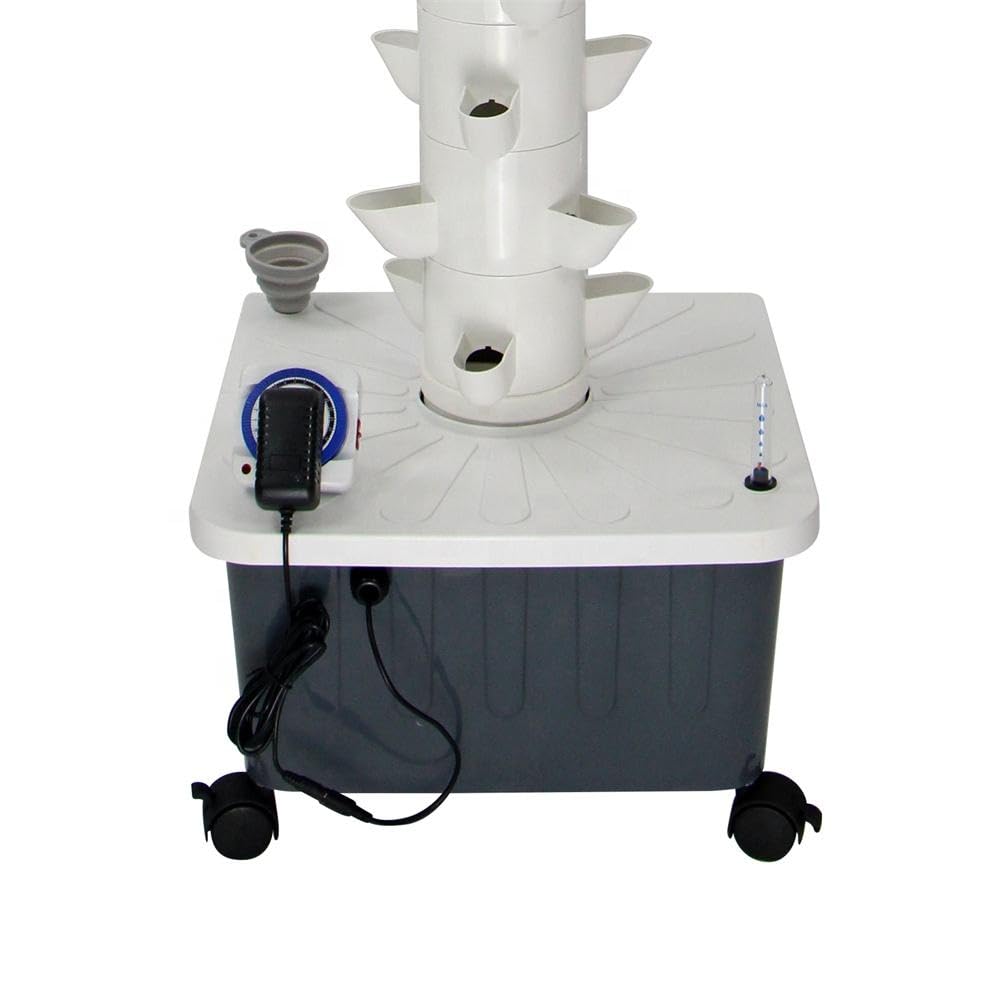Vertical Hydroponic Grow Tower - Hydroponic Tower review and price
