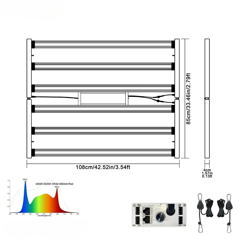 High Power Commercial LED Grow - Plant Grow Light Full Spectrum review and price