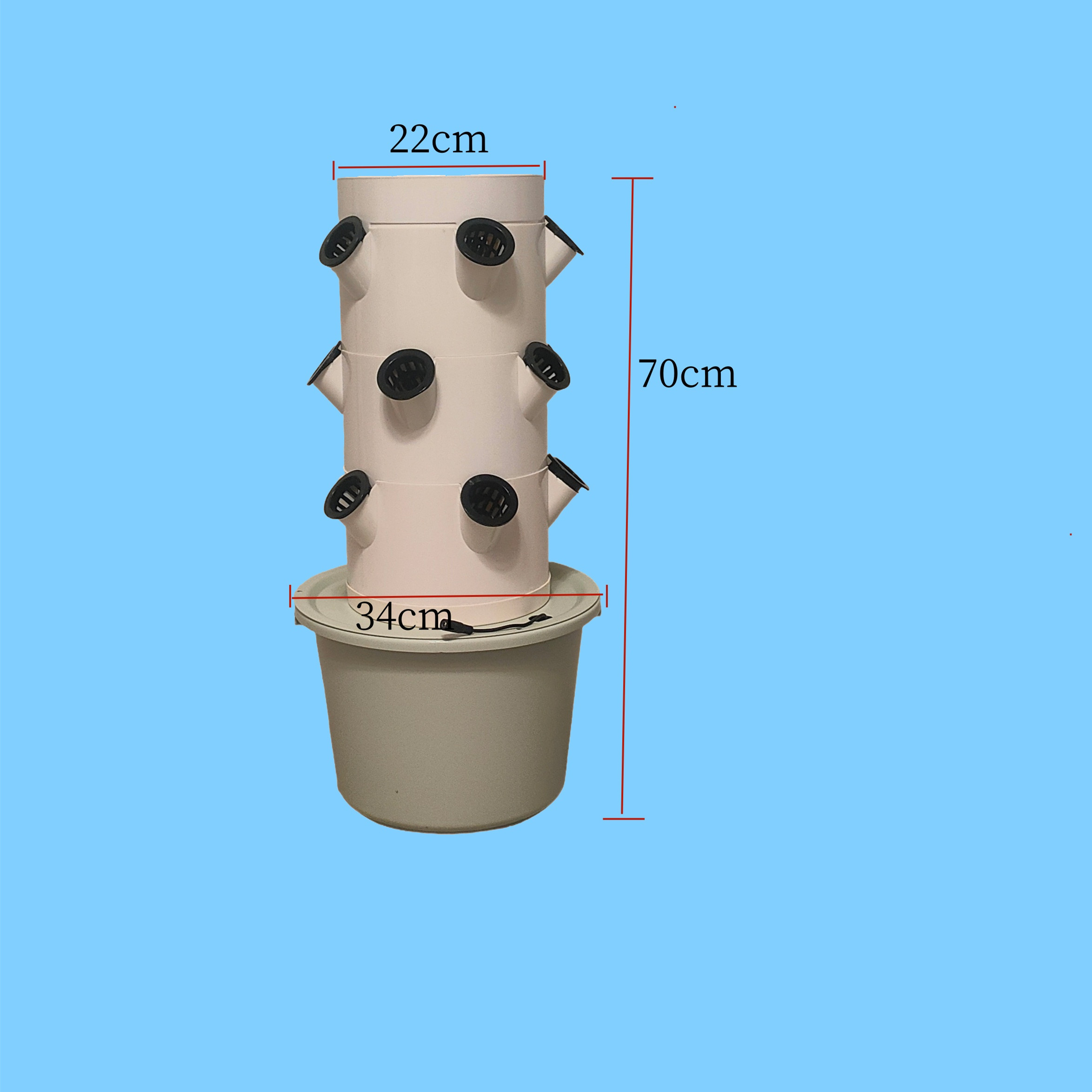 Vertical Hydroponic Growing Sy - Indoor Garden Kit review and price