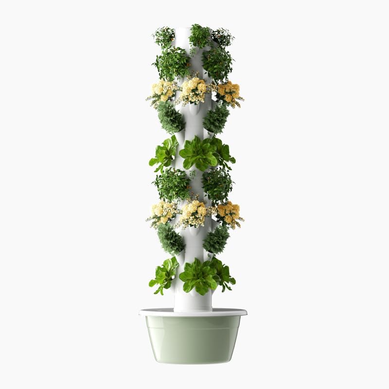 Vertical Hydroponic Grow Tower - Hydroponic Tower review and price