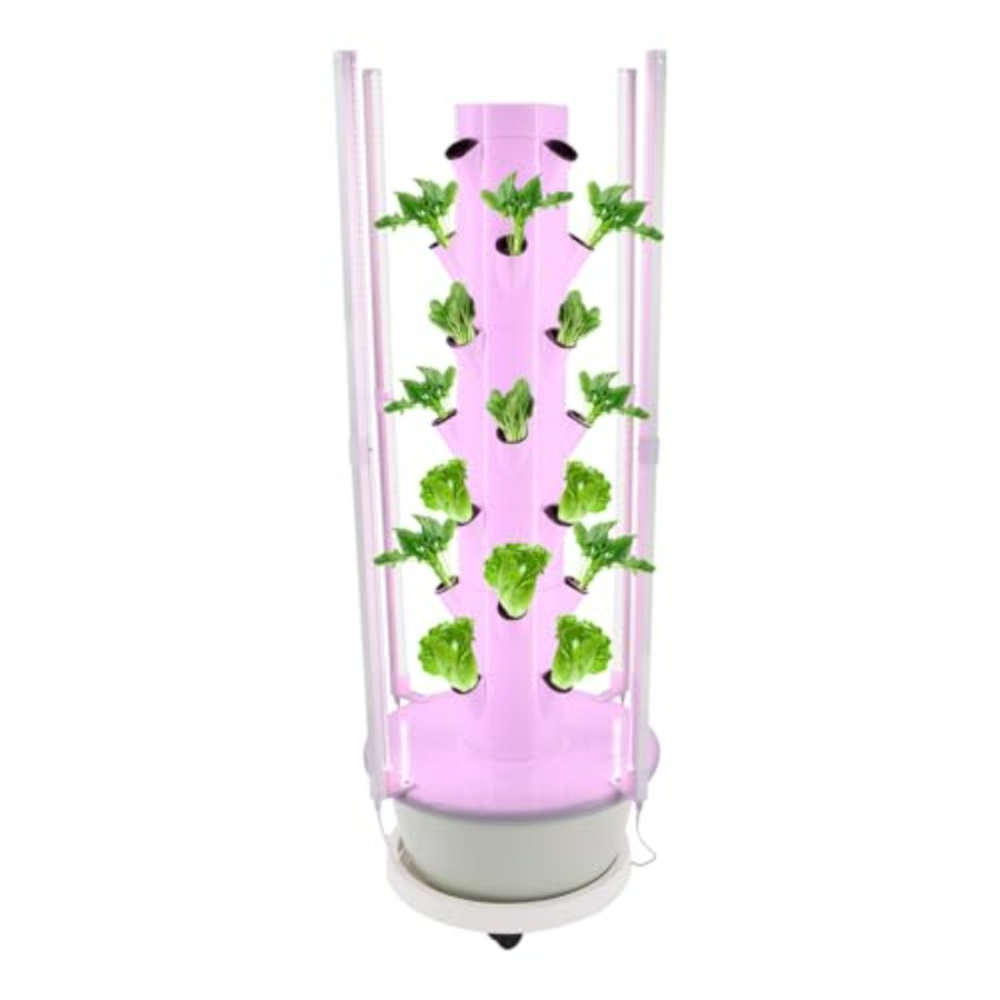 Hydroponic growing tower for i - Hydroponic Tower review and price